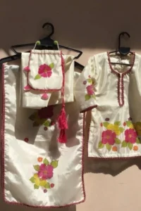 Ivory Floral Heritage Suit